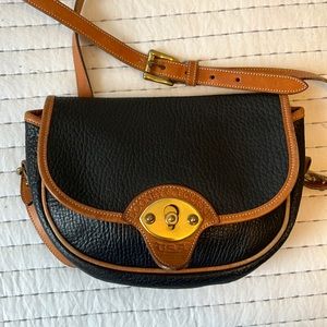 VINTAGE DOONEY AND BOURKE LEATHER CALVERY TROOPER CROSSBODY BAG